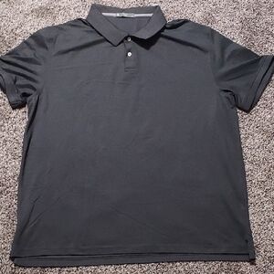 Mens Charcoal Polo Shirt XXL